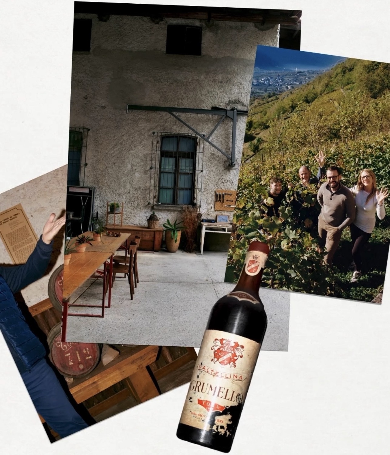 La famiglia Bonisolo, la cantina storica e il vino della Valtellina