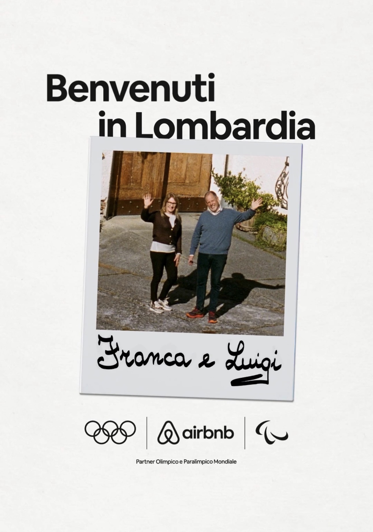 Franca and Luigi, hosts of Tenuta Bonisolo, selected by Airbnb among the Top 5 stays for Milano-Cortina 2026